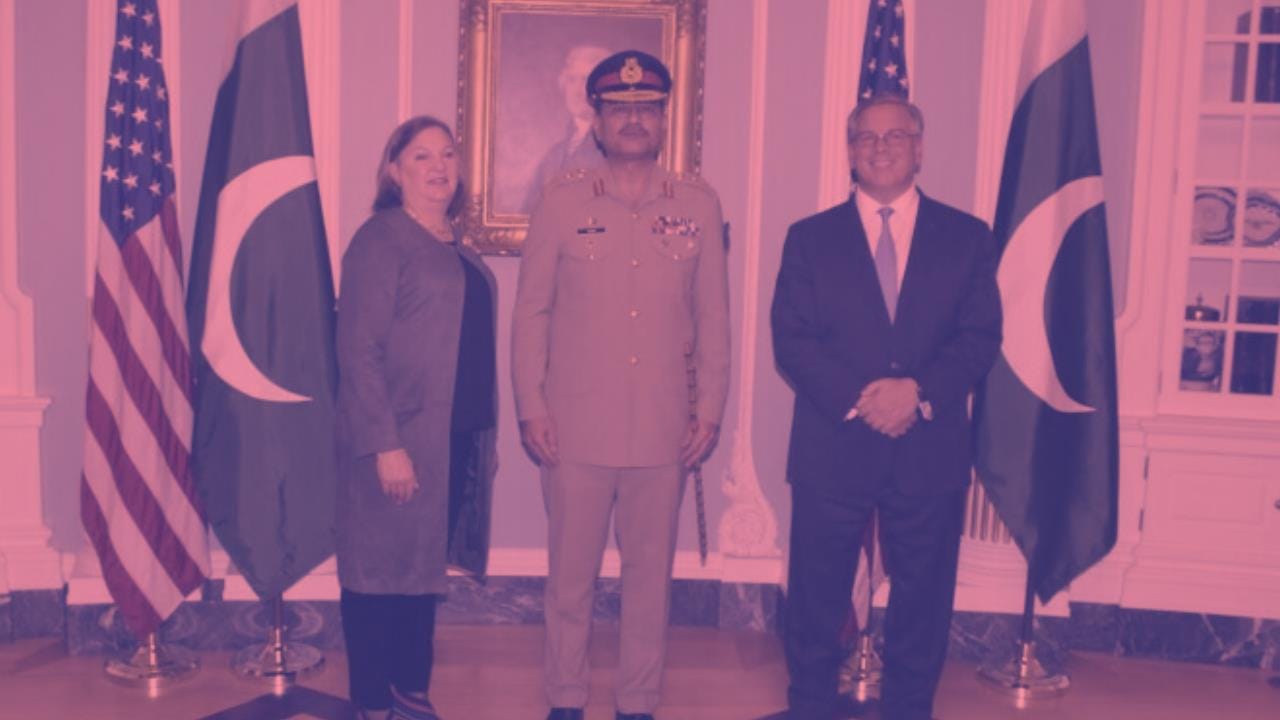 Chief of Army Staff General Asim Munir meets key US security and military officials. Photo by ISPR