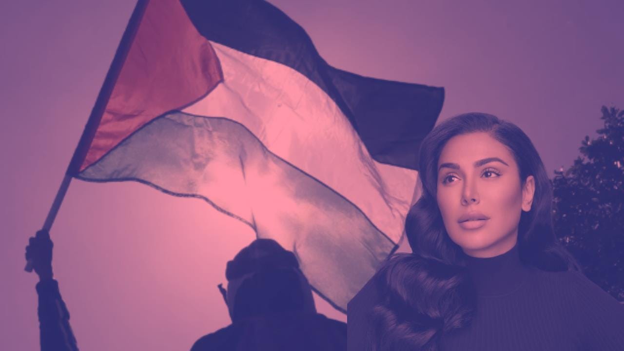 Huda Kattan stands against Israel’s actions in Gaza