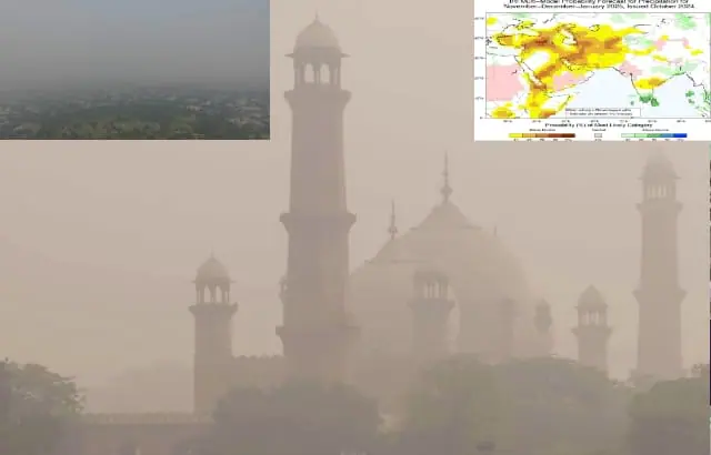 لاہور میں اسموگ کی روک تھام کیلئے مصنوعی بارش کا فیصلہ