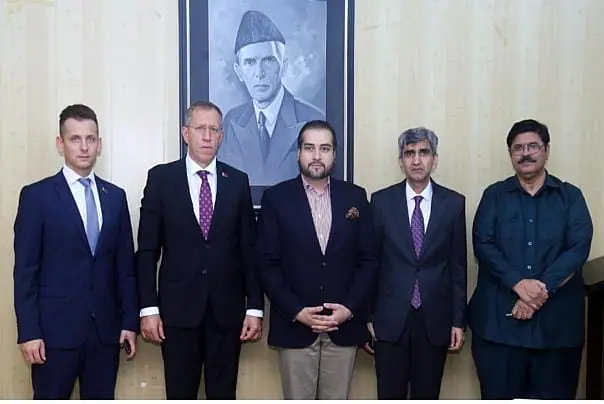 وزیر زراعت و لائیو سٹاک پنجاب سے بیلا روس کے سفیر اینڈری میتالیسیاکی ملاقات