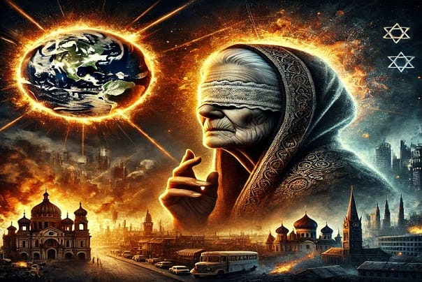 Here are the tags with commas: Baba Vanga Predictions, World War III, Syria Conflict, Global Tensions, Prophecies, Geopolitical Crisis, Israel-Palestine Conflict, Russia-Ukraine War, Future Predictions, Mystic Prophecies, 2025 Predictions, Middle East Politics, End of the World, Global War Threat, Mystical Insights,